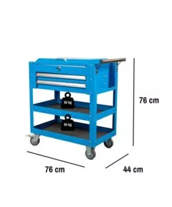 CASSETTIERA PORTA ATTREZZI CON RUOTE EASY SYSTEM 76X44X76 CM