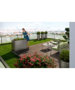 BIOHORT AIUOLA "BELVEDERE" MIS.S GRIGIO QUARZO