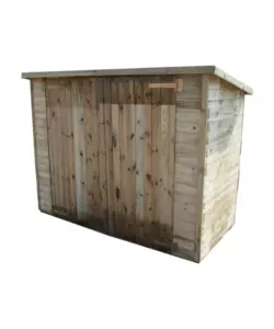 ARMADIO RIPOSTIGLIO DA ESTERNO IN LEGNO 212X100X140/158 CM