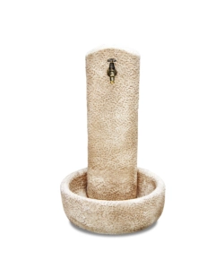 FONTANA VEDOVELLA ANTICA "PALERMO" COLORE NOCCIOLA - 60X60X100CM