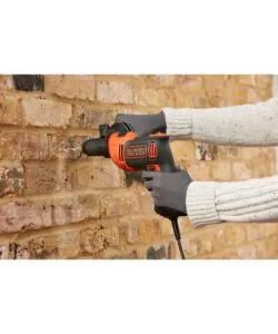 KIT VALIGETTA TRAPANO A PERCUSSIONE ELETTRICO BLACK+DECKER "BEH710K" 710 W