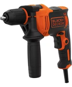 KIT VALIGETTA TRAPANO A PERCUSSIONE ELETTRICO BLACK+DECKER "BEH710K" 710 W