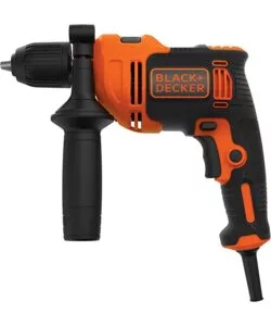 KIT VALIGETTA TRAPANO A PERCUSSIONE ELETTRICO BLACK+DECKER "BEH710K" 710 W