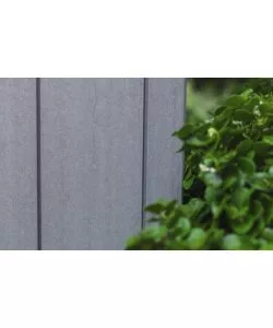 CASETTA DA GIARDINO KETER "ARTISAN 11x7" IN DUOTECH COLORE GRIGIO CON PORTA BATTENTE DOPPIA 342X218X226 CM