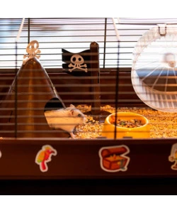 GABBIA PER CRICETI "PIRATES", 46X29,5X23 CM - FERPLAST