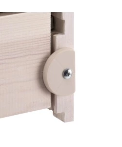 GABBIA PER RODITORI "HAMSTERVILLE" NERA, 60X34X49 CM - FERPLAST
