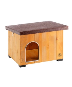 CUCCIA PER CANI DA ESTERNO FERPLAST "BAITA 50" IN PINO NORDICO 56X46,5X41,5 CM