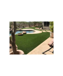 PRATO SINTETICO VERDE ECONOMICO 1X10 MT H20 MM PER GIARDINO "STANDARD"