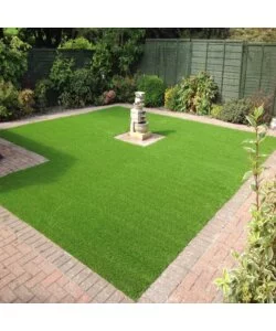 PRATO SINTETICO VERDE ECONOMICO 1X10 MT H20 MM PER GIARDINO "STANDARD"