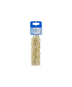 CATENA GENOVESE PRETAGLIATA MAGLIA CORTA Ø 2 MM. IN ACCIAIO OTTONATO 2,5 MT.
