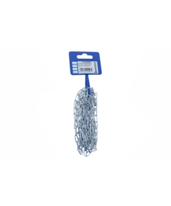 CATENA GENOVESE PRETAGLIATA Ø 1,5 MM. IN ACCIAIO ZINCATO 2,5 MT.