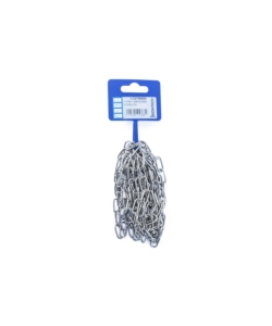 CATENA GENOVESE PRETAGLIATA MAGLIA CORTA Ø 2 MM. IN ACCIAIO NICHELATO 2,5 MT.