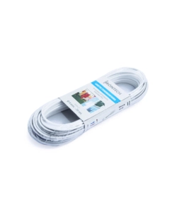 CAVO STENDIBIANCHERIA Ø 4 MM. IN ACCIAIO OTTONATO RIVESTITO PVC BIANCO 20 MT.