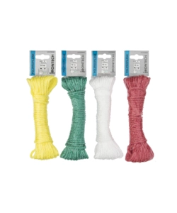 CORDA IN POLIPROPILENE Ø 4 X 10 MT. COLORI ASSORTITI
