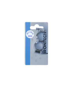 FASCETTA STRINGITUBO Ø 13 - 20 MM. IN ACCIAIO INOX A2 - AISI 304 - 2 PZ.