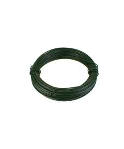 Filo Da Giardino Rivestito In Plastica Verde – 100 Metri Con Taglierina Incorporata, Legacci Per Piante E Cavi, Multiuso