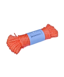 FUNE GALLEGGIANTE IN POLIPROPILENE Ø 7 MM. ARANCIONE 20 MT.