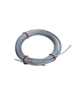 FUNE PER ARGANI 49 FILI Ø 2,4 MM. IN ACCIAIO ZINCATO 9 MT.