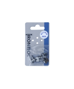 MORSETTO PER FUNI Ø 2 MM. IN ACCIAIO INOX A4 - AISI 316 - 4 PZ.