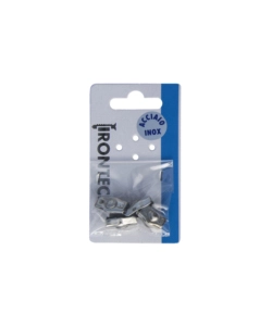 MORSETTO SIMPLEX PER FUNI Ø 3 MM. IN ACCIAIO INOX A4 - AISI 316 - 4 PZ.