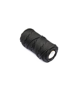 TRECCIA PER VENEZIANA IN POLIPROPILENE Ø 3 MM. NERO 20 MT.