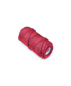 TRECCIA PER VENEZIANA IN POLIPROPILENE Ø 3 MM. ROSSO 20 MT.