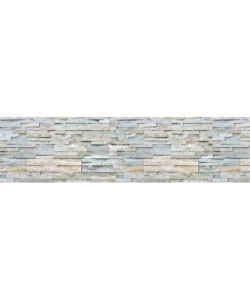 PARASCHIZZI XL "GREY STONES" IN PVC, 180X45 CM
