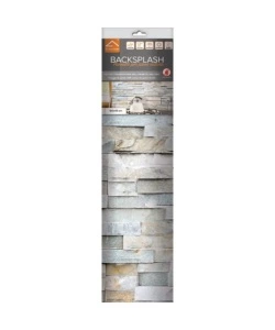 PARASCHIZZI XL "GREY STONES" IN PVC, 180X45 CM