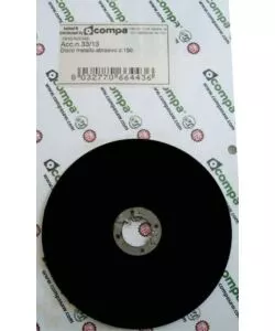 DISCO ABRASIVO 150 x 22 MM PER TRONCATRICE PER FERRO TRMA150 - 3 UNITA'