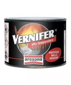 VERNIFER ALTE TEMPERATURE 500ML NERO SATINATO