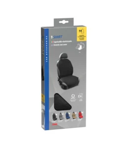 COPRISEDILE ELASTICIZZATO LAMPA "T-SHIRT" NERO