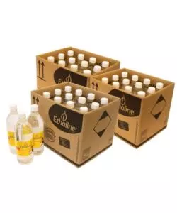 BIOETANOLO LIQUIDO 36 BOTTIGLIE DA 1 LT ETHALINE