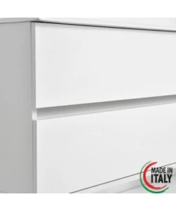 MOBILE BAGNO SOSPESO "FABULA" BIANCO LACCATO, 60X47X57 CM