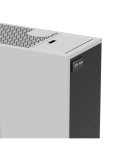 STUFA A PELLET SLIM  CANADIAN STOVE "MINI 5" BIANCO 4,4 KW