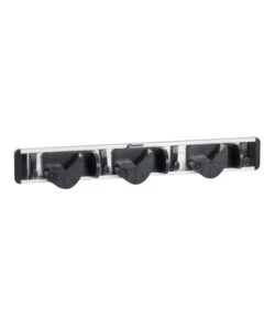 PORTASCOPE MURALE IN ALLUMINIO E PLASTICA, 37,5X5,4 CM - RIBIMEX
