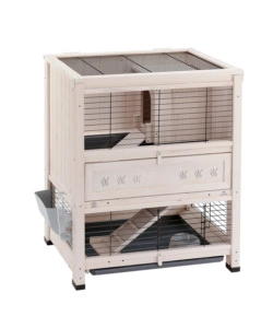 GABBIA PER PORCELLINI D'INDIA E CONIGLI  "COTTAGE MINI" DA INTERNO 78,5X59,5X94 CM - FERPLAST