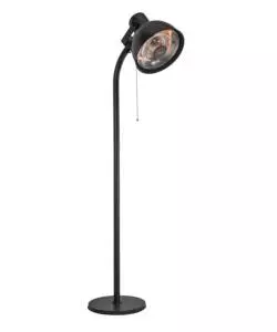 LAMPADA RISCALDANTE ALOGENA A PIANTANA PER ESTERNI "FREE STANDING" - BIMAR 2.000 W