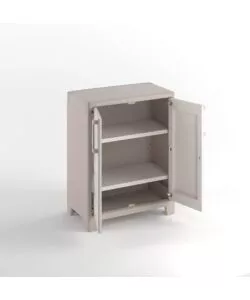 ARMADIO IN RESINA BASSO KETER "GULLIVER" SABBIA, 80X44X100 CM