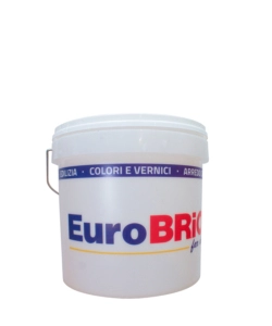 SECCHIO BIANCO CON COPERCHIO EUROBRICO 14 LT
