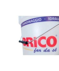SECCHIO BIANCO CON COPERCHIO EUROBRICO 14 LT