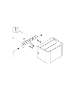 APPLIQUE LED DA INTERNO EGLO "SANIA" BIANCO 3000K