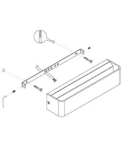 APPLIQUE LED DA INTERNO EGLO "SANIA" BIANCO 3000K