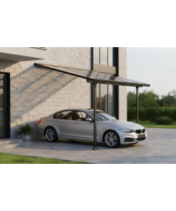 PERGOLA ADDOSSATA DA ESTERNO EUROGARDEN "MEMPHIS" IN ALLUMINIO 303X295X305 CM