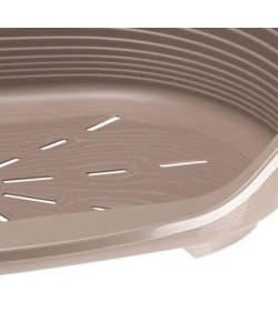 CUCCIA DA INTERNO PER CANI E GATTI FERPLAST "SIESTA DELUXE 10" TORTORA 93,5X68X28,5 CM