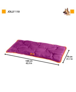CUSCINO  "JOLLY 110" VIOLA, 108X79 CM - FERPLAST