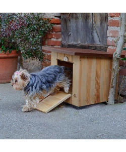 CUCCIA PER CANI DA ESTERNO "BAITA 40" IN LEGNO, 39X50X43 CM - FERPLAST