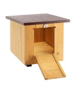 CUCCIA PER CANI DA ESTERNO "BAITA 40" IN LEGNO, 39X50X43 CM - FERPLAST