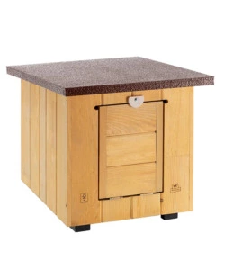 CUCCIA PER CANI DA ESTERNO "BAITA 40" IN LEGNO, 39X50X43 CM - FERPLAST