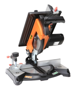 TRONCATRICE PORTATILE COMPA "ORANGE 210" IN ALLUMINIO CON MOTORE A SPAZZOLE E LAMA CON DIAMETRO 210 MM, 1200 W 5000 GIRI/MM