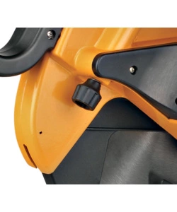 TRONCATRICE PORTATILE COMPA "ORANGE 210" IN ALLUMINIO CON MOTORE A SPAZZOLE E LAMA CON DIAMETRO 210 MM, 1200 W 5000 GIRI/MM